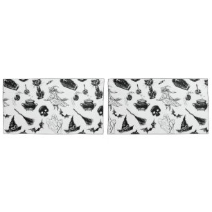 Halloween pattern design pillowcase