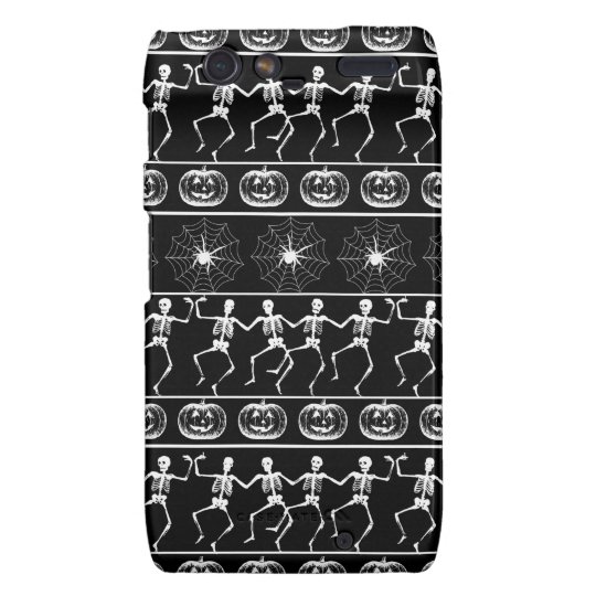 Halloween pattern droid RAZR cases