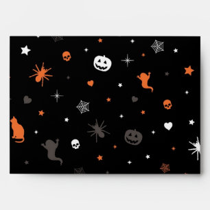 Halloween pattern envelope
