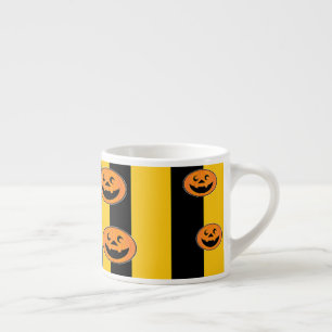 halloween pattern espresso cup