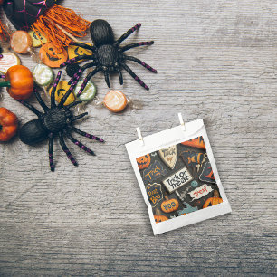 Halloween Pattern Favour Bag