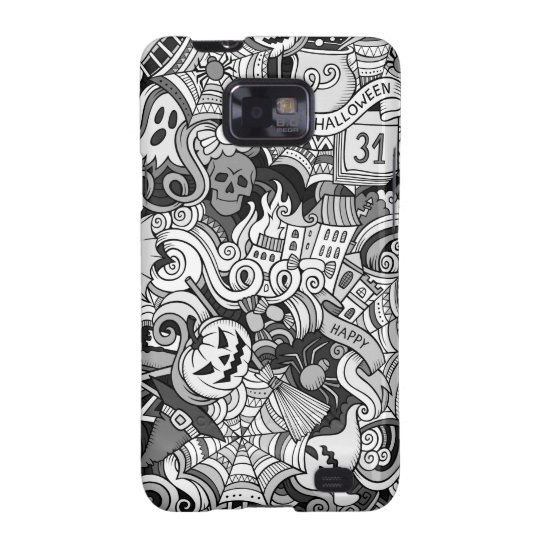 Halloween pattern galaxy SII cases