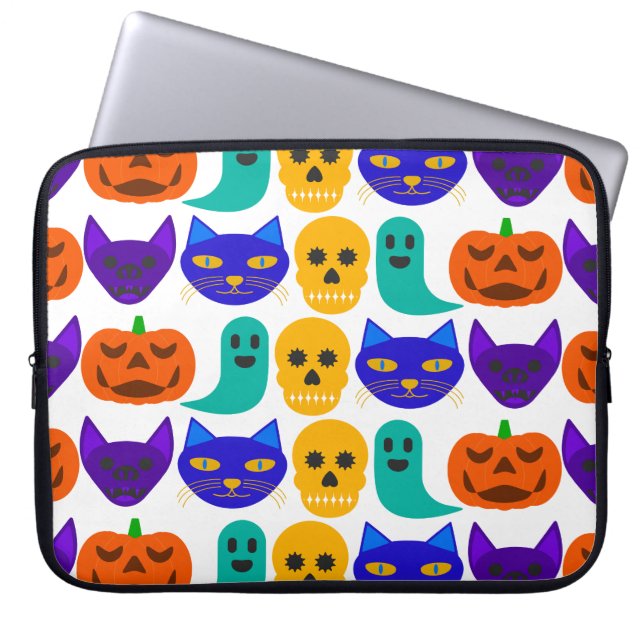 Halloween Pattern Laptop Sleeve 15-inch (Front)