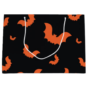 Halloween pattern large gift bag