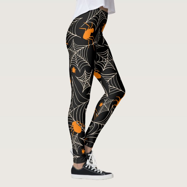 Halloween Pattern  Leggings (Right)