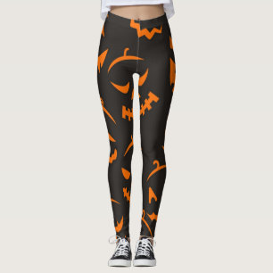Halloween pattern leggings