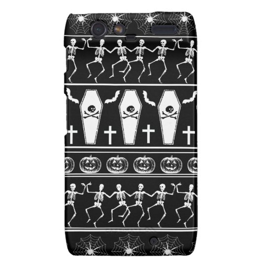 Halloween pattern motorola droid RAZR case
