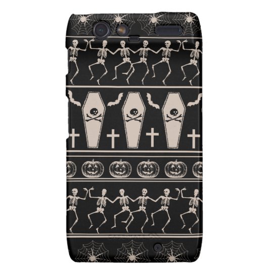 Halloween pattern motorola droid RAZR covers