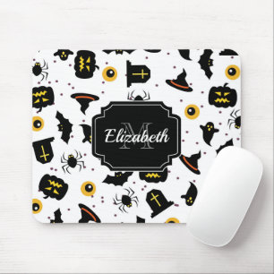 Halloween Pattern Mouse Pad