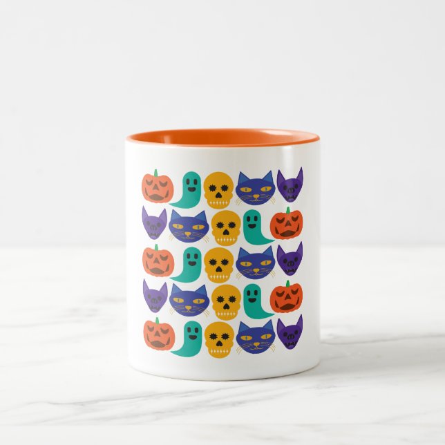 Halloween Pattern Mug (Center)
