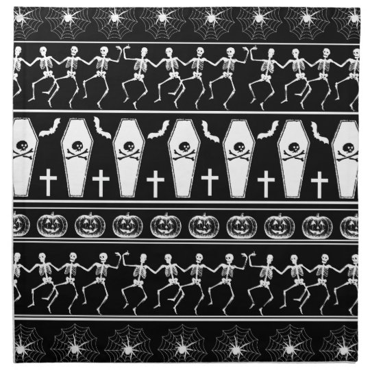 Halloween pattern napkin