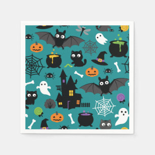 Halloween Pattern Napkin