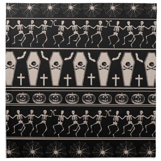 Halloween pattern napkin