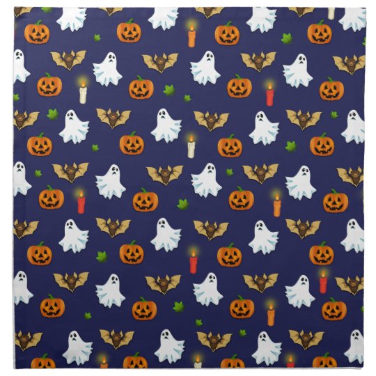 Halloween pattern napkin