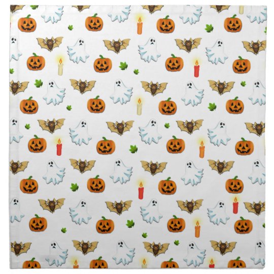 Halloween pattern napkin