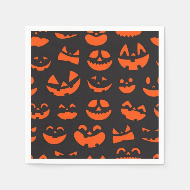 Halloween pattern napkin (Front)