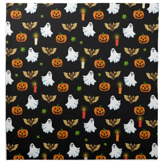 Halloween pattern napkin