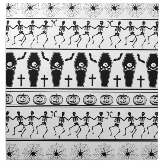 Halloween pattern napkin