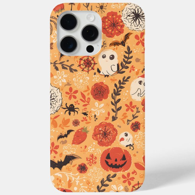 Halloween pattern napkin Case-Mate iPhone case (Back)