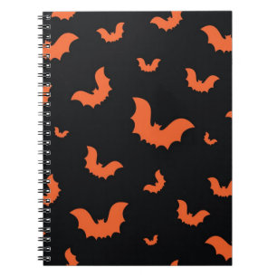 Halloween pattern notebook