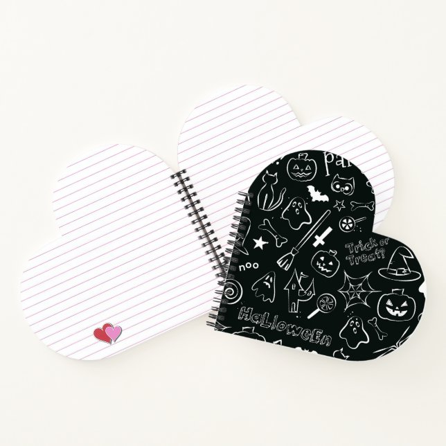 Halloween Pattern Notebook (Inside)