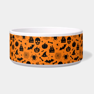 Halloween Pattern Orange and Black