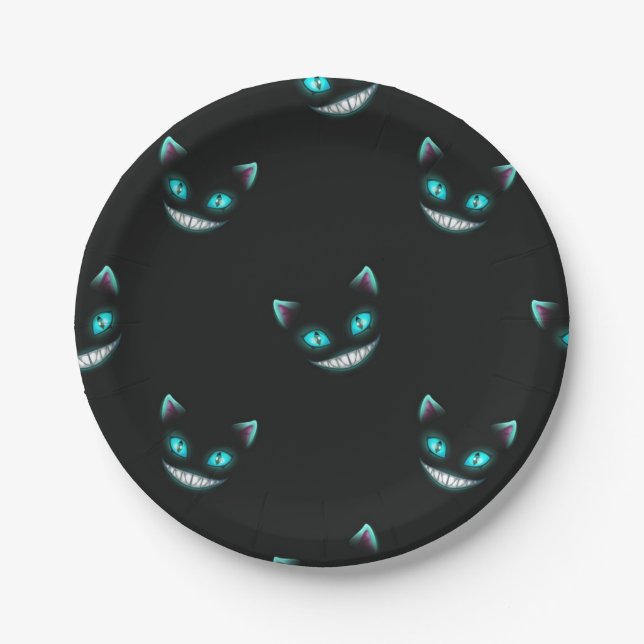 Halloween pattern paper plate (Front)