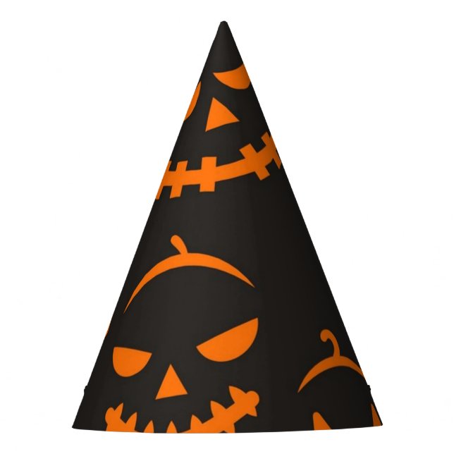 Halloween pattern party hat (Front)
