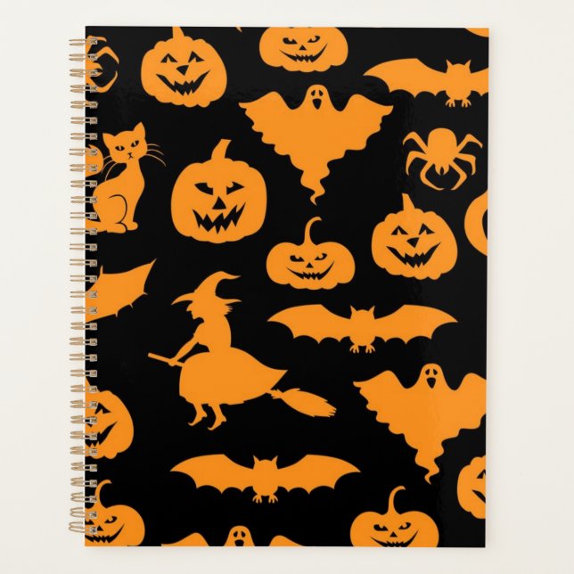 Halloween pattern planner (Front)