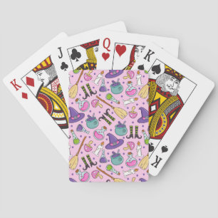 Halloween Pattern Playing Cards