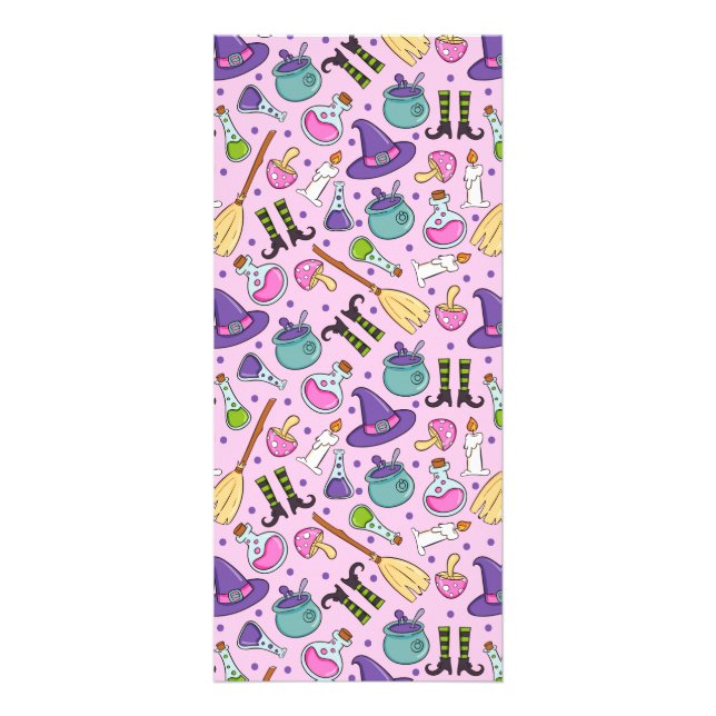 Halloween Pattern Rack Card (Front)