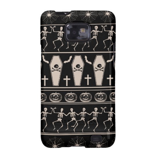 Halloween pattern samsung galaxy s2 cover