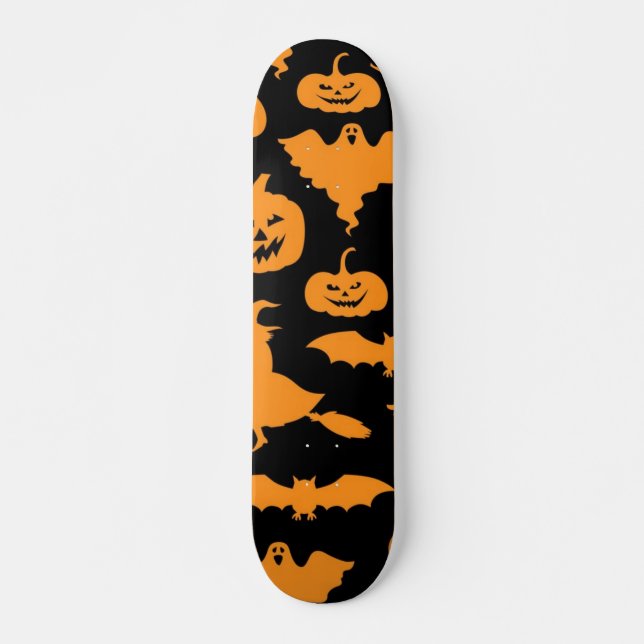 Halloween pattern skateboard (Front)