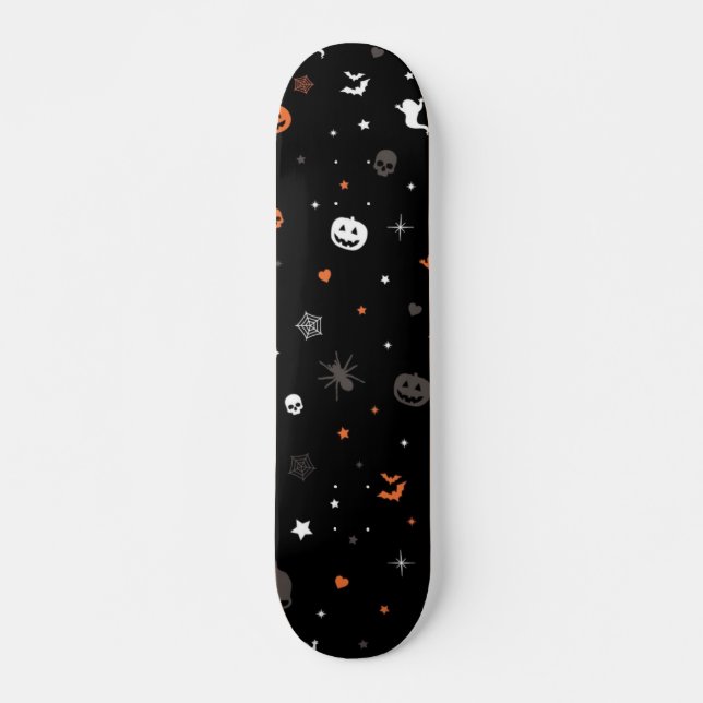 Halloween pattern skateboard (Front)