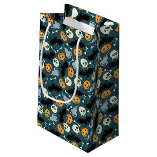 Halloween pattern small gift bag
