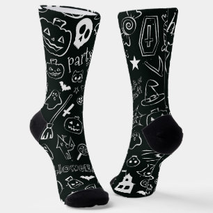 Halloween Pattern Socks