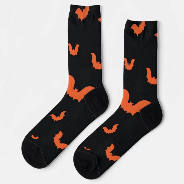 Halloween pattern socks (Left)