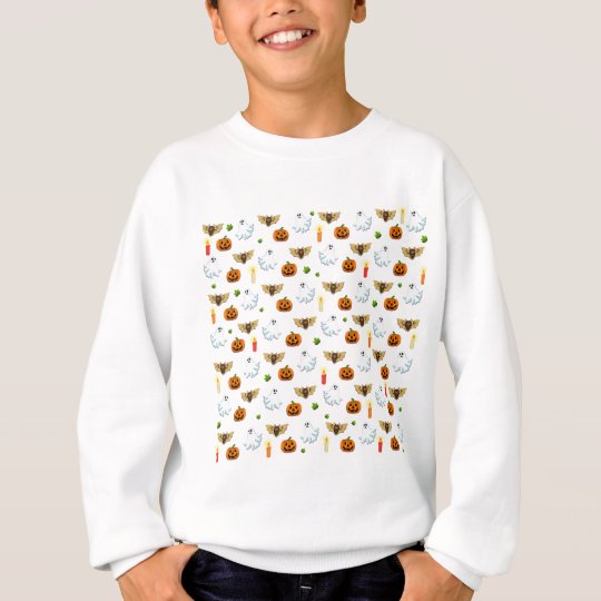 Halloween pattern sweatshirt
