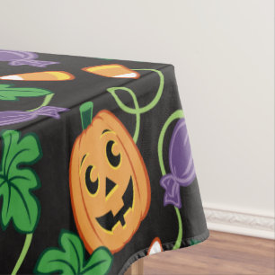 HALLOWEEN PATTERN TABLECLOTH