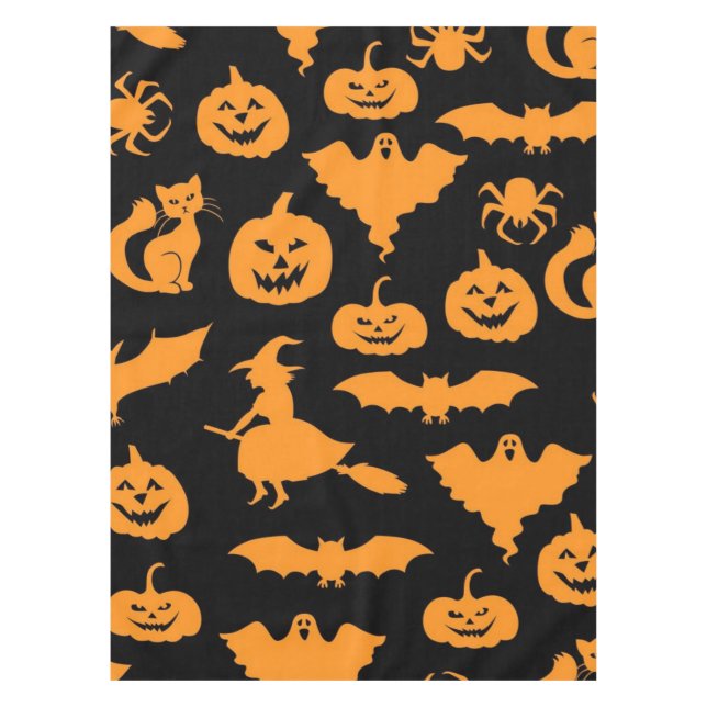 Halloween pattern tablecloth (Front)