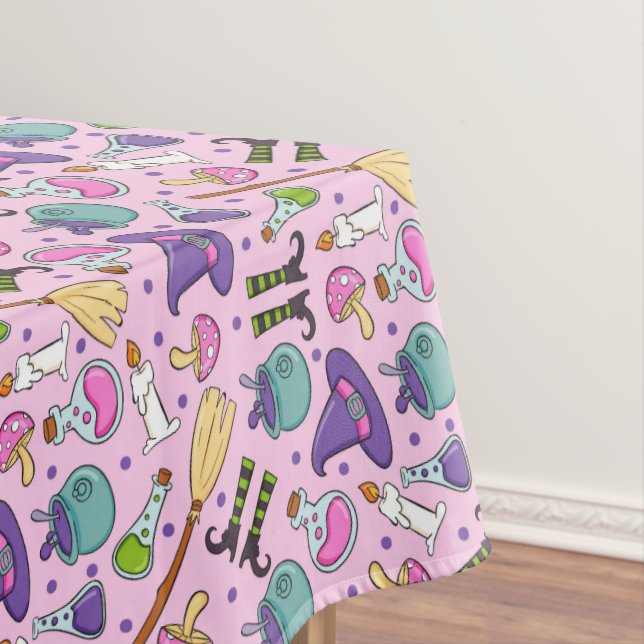 Halloween Pattern Tablecloth (In Situ)
