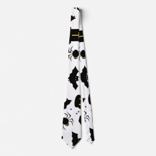 Halloween Pattern Tie