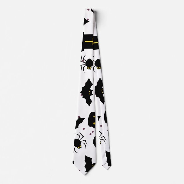 Halloween Pattern Tie (Front)