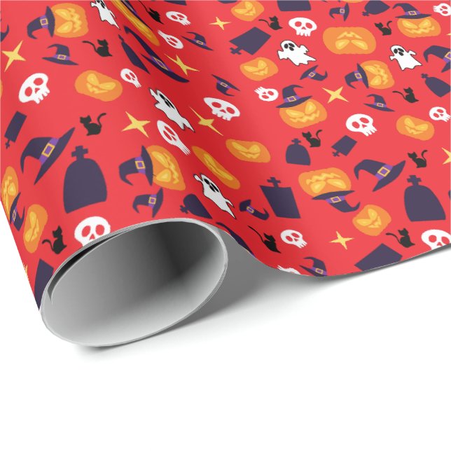 halloween pattern wrapping paper (Roll Corner)