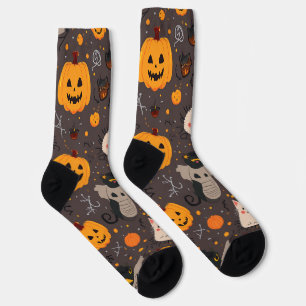 halloween patterned Crew Socks