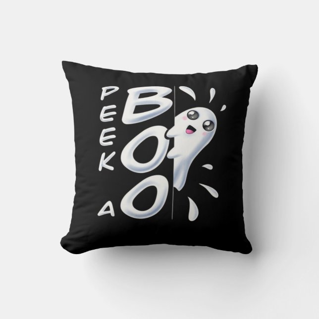 Halloween Peekabo Halloween Costume Cushion (Front)