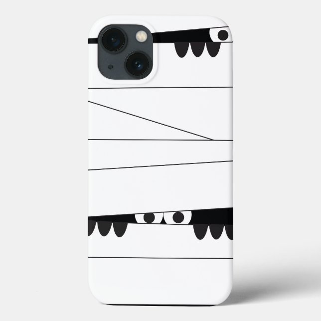 Halloween Peeking Mummy Case-Mate iPhone Case (Back)