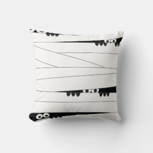 Halloween Peeking Mummy Cushion