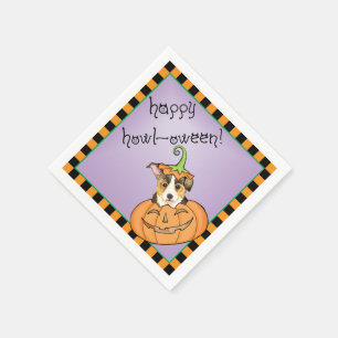 Halloween Pembroke Welsh Corgi Napkins