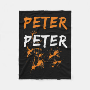 Halloween Peter Pumpkin Eater Costume Couples  Fleece Blanket